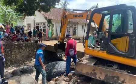 Imbas Banjir Bandang di Desa Sumber Salak, Butuh Rp 1,9 Miliar untuk Perbaiki Infrastruktur