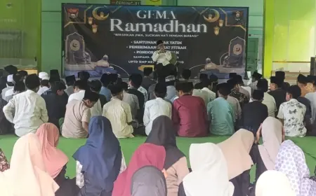 Siswa SMPN 1 Sampang Dibekali Pengetahuan Zakat melalui Pondok Ramadan