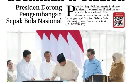 eKoran, Edisi Selasa, 18 Maret 2025