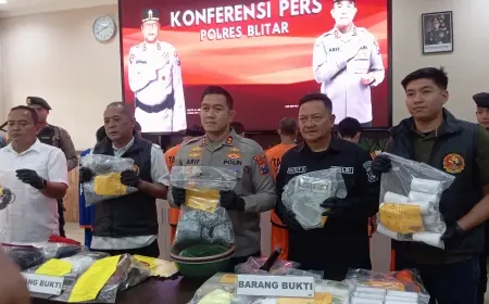Jual Bubuk Bahan Petasan, Pemuda di Blitar Dipastikan Lebaran di Bui