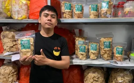 Permintaan Panganan Keripik Tempe di Jombang Meningkat Jelang Idulfitri