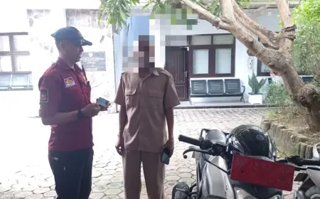 Oknum ASN di Sampang Terjaring Razia Tengah Berada di Warung saat Jam Kerja