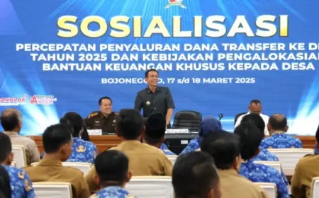 Pemkab Bojonegoro Sosialisasi BKK Desa 2025, Bupati Wahono Tekankan Pengentasan Kemiskinan dan Peningkatan IPM