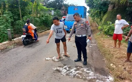 Kecelakaan Maut di Sutojayan Blitar, Ibu dan Anak Tewas