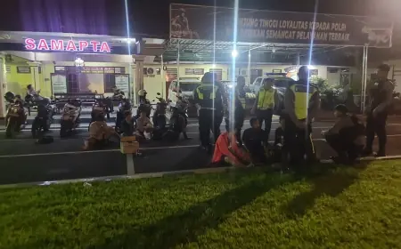 Taruhan Balap Lari Hingga Nyaris Tawuran, 8 Pelajar di Mojokerto Digulung Polisi
