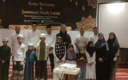 Penuh Kehangatan, Saban Group Gelar Buka Puasa Bersama