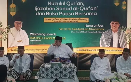 Hadirkan KH Said Agil, Unisma Peringati Nuzulul Qur'an dan Buka Puasa Bersama