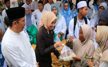 Lewat Gerakan Sekolah Berbagi, Ribuan Paket Sembako Diberikan Pemkot Probolinggo bagi Wali Murid dan Guru Non ASN