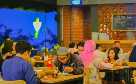 Bulan Ramadan, Pajak Restoran di Kota Batu Lesu