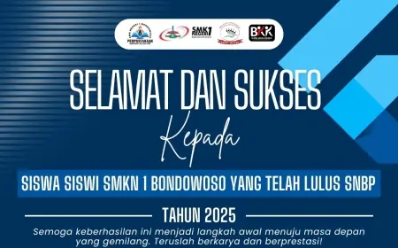 Selamat dan Sukses! 28 Siswa SMKN 1 Bondowoso Lulus SNBP 2025