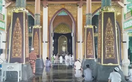 Masjid Tertua di Kota Mojokerto, Perpaduan Arsitektur Madinah dan Majapahit