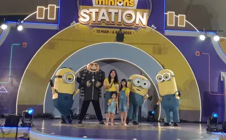 Serunya Bertemu Minions di Pakuwon City Mall: Liburan Ceria Bersama Karakter Favorit Anak-anak