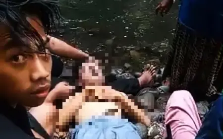 Santri Asal Lumajang Meninggal Usai Salto dari Atas Air Terjun