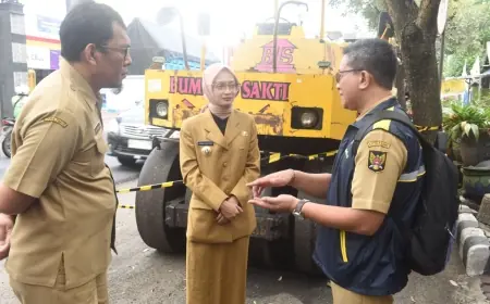 Jamin Mudik Aman dan Nyaman, Wali Kota Kediri Tinjau Perbaikan Jalan