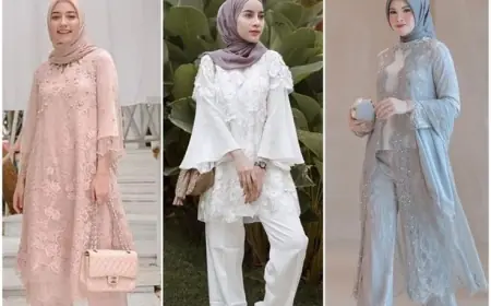 Pilihan Warna Gamis Terbaik untuk Hari Raya Lebaran