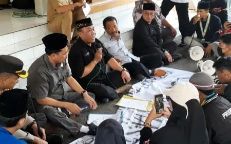 Ketua Komisi 1 DPRD Nganjuk Terpelset Omongan saat Dialog dengan Mahasiswa Terkait RUU TNI, Jadi Bahan Gunjingan