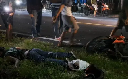 Polisi Ungkap Kronologi Kecelakaan Disertai Ledakan Dahsyat di Blitar