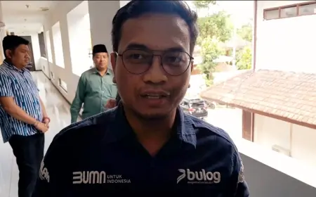 Bulog Nganjuk Sebut Serap 10 Ribu Ton Gabah Per Hari