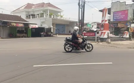 Simpang Tugurante Blitar Diprediksi Bakal Padat Kendaraan saat Mudik Lebaran, Polisi Siapkan Rekayasa Lalu Lintas