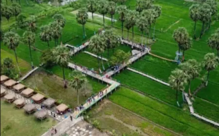 Lontar Sewu Gresik, Pesona Alam Pedesaan dengan Wahana Rekreasi Edukatif