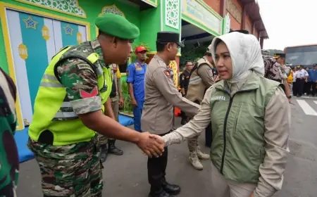 Pastikan Arus Mudik Aman Lancar, Pemkot Mojokerto Tinjau Dua Posko
