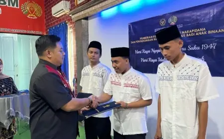 Sebanyak 147 Napi Rutan Kelas II B Sampang Dapat Remisi Lebaran