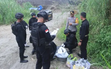 Jelang Idulfitri 2025, Sebanyak 97 Kg Bahan Peledak di Blitar Dimusnahkan