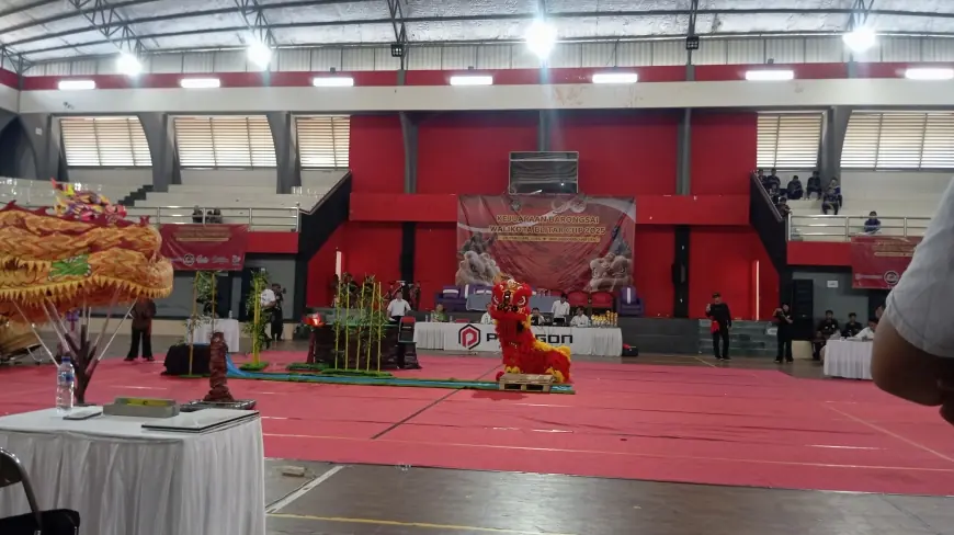 Kompetisi Barongsai Perdana di Kota Blitar, Upaya Jaring Atlet Muda untuk Persiapan Porpov Jatim