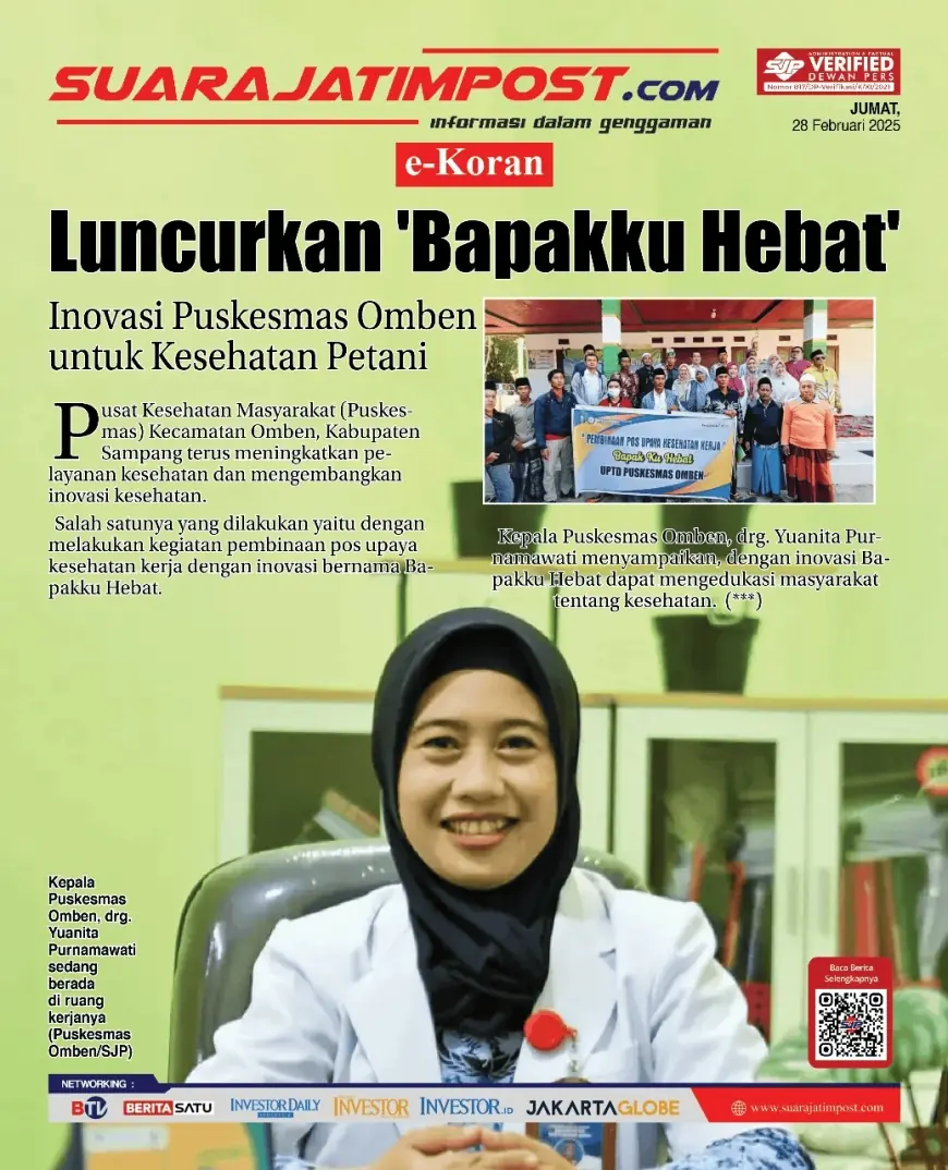 eKoran, Edisi Jumat, 28 Februari 2025