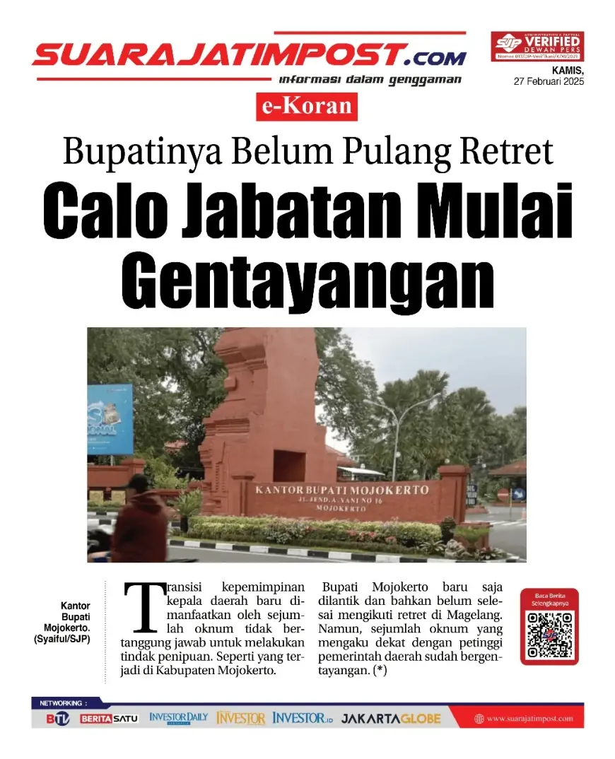 eKoran, Edisi Kamis, 27 Februari 2025