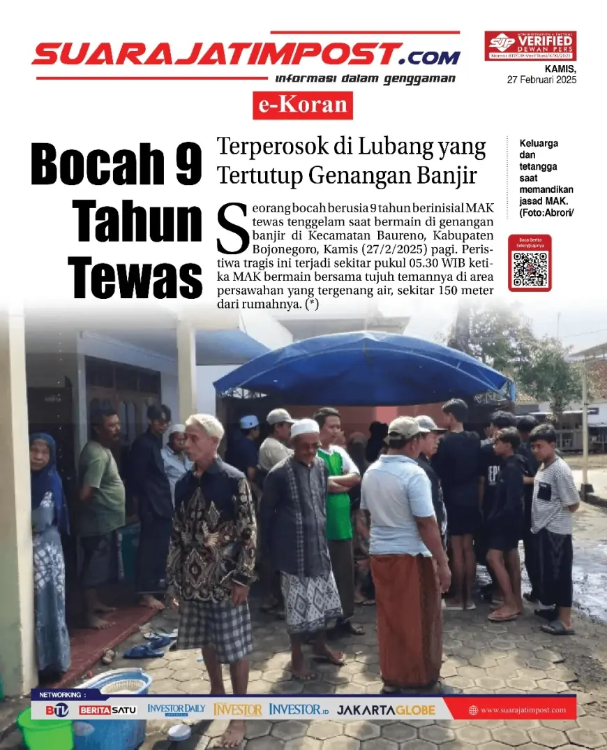 eKoran, Edisi Kamis, 27 Februari 2025