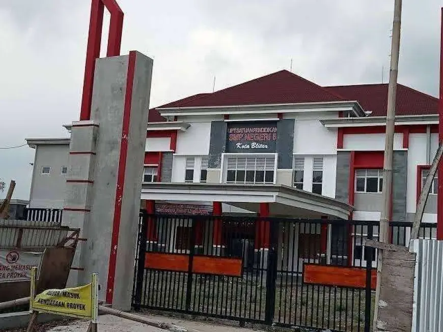 Imbas Efisiensi Anggaran, Pembangunan SMPN 6 Kota Blitar Tertunda