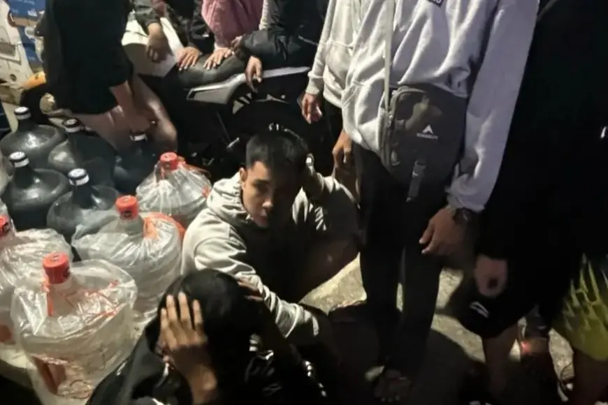 Pelaku Balap Liar di Malang Diamuk Warga saat Ronda Sahur