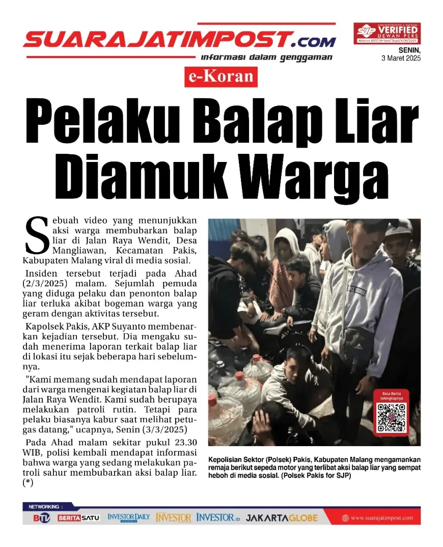 eKoran, Edisi Senin, 03 Maret 2025