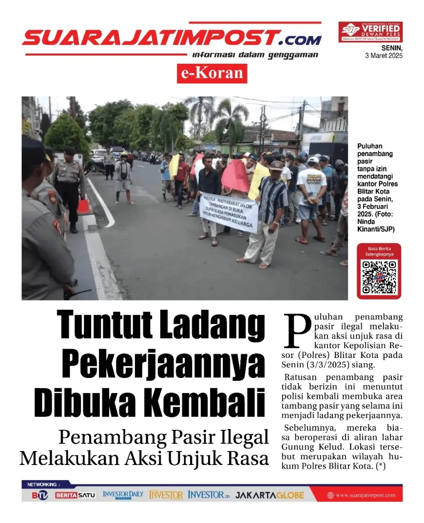 eKoran, Edisi Senin, 03 Maret 2025