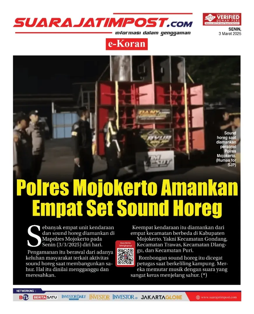 eKoran, Edisi Senin, 03 Maret 2025