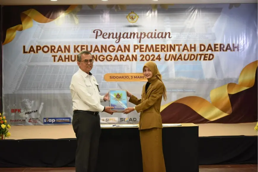 Wali Kota Kediri Serahkan LKPD Kepada BPK Perwakilan Jawa Timur