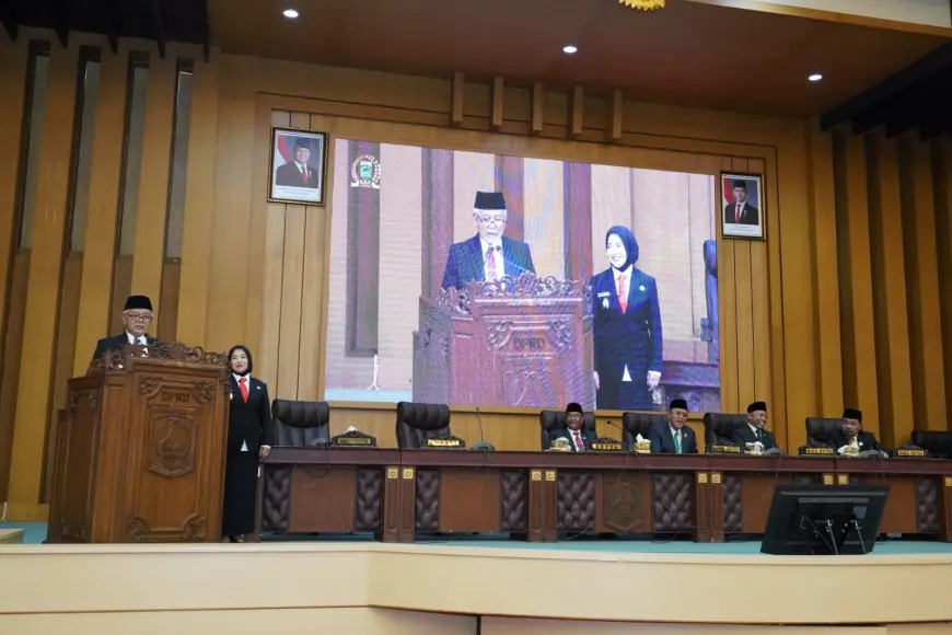 Rapat Paripurna, Bupati Sanusi Sampaikan Visi Misi Wujudkan Kabupaten Malang Makmur Berkelanjutan