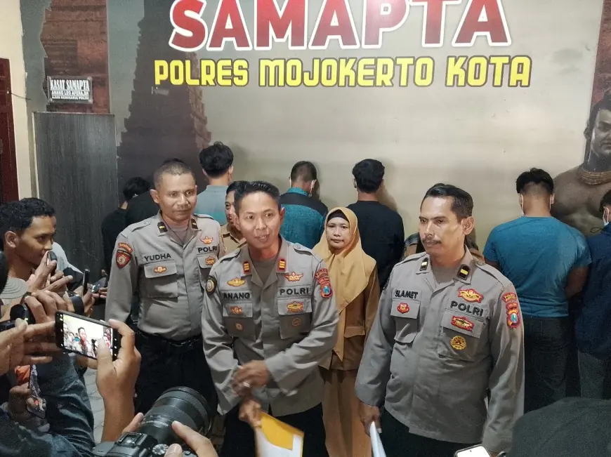 Perang Sarung di Mojokerto, Polisi Amankan 15 Remaja