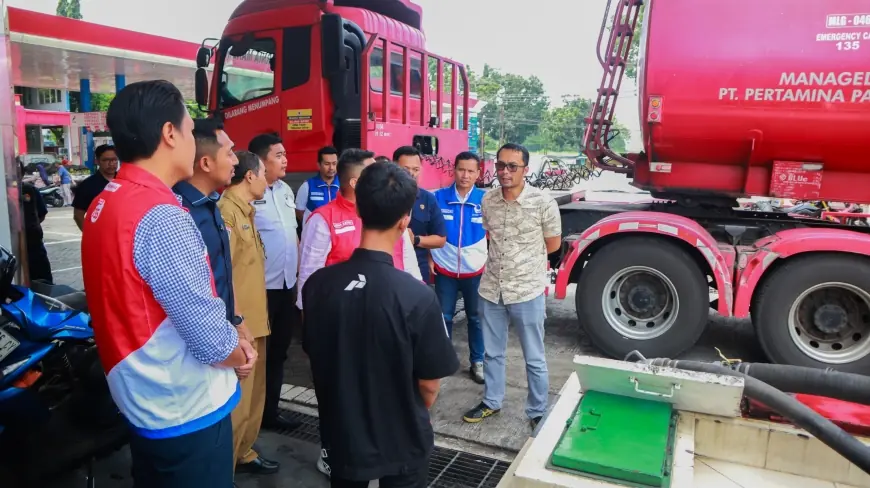 Kepolisian Pastikan Tiga SPBU di Bululawang Malang Aman dari Pertamax Oplosan