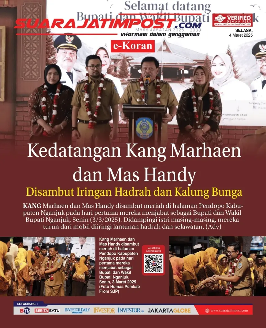 eKoran, Edisi Selasa, 04 Maret 2025