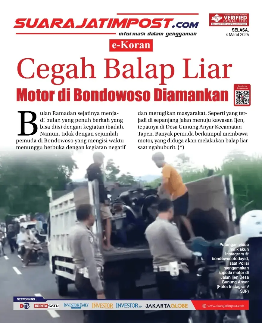eKoran, Edisi Selasa, 04 Maret 2025