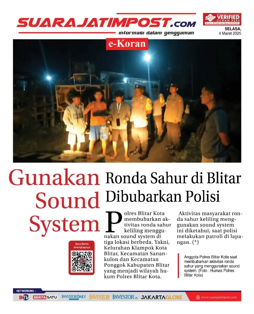 eKoran, Edisi Selasa, 04 Maret 2025