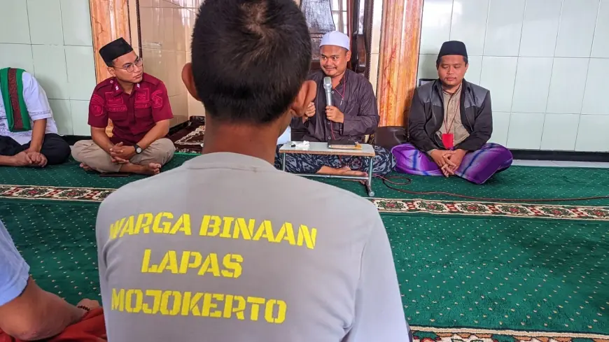 Ramadan di Balik Jeruji, Ratusan Napi di Mojokerto Ikuti Kajian Kitab Kuning