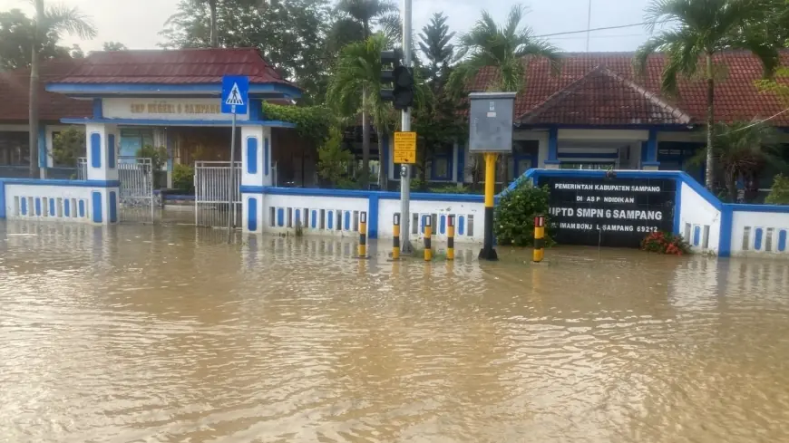 Banjir di Sampang Siaga Tiga, BPBD Minta Warga Waspada