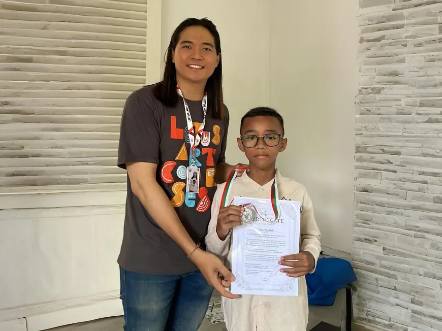 Keindahan Raja Ampat dalam Goresan Fabian: Anak Indonesia yang Raih Medali Perunggu di Bulgaria