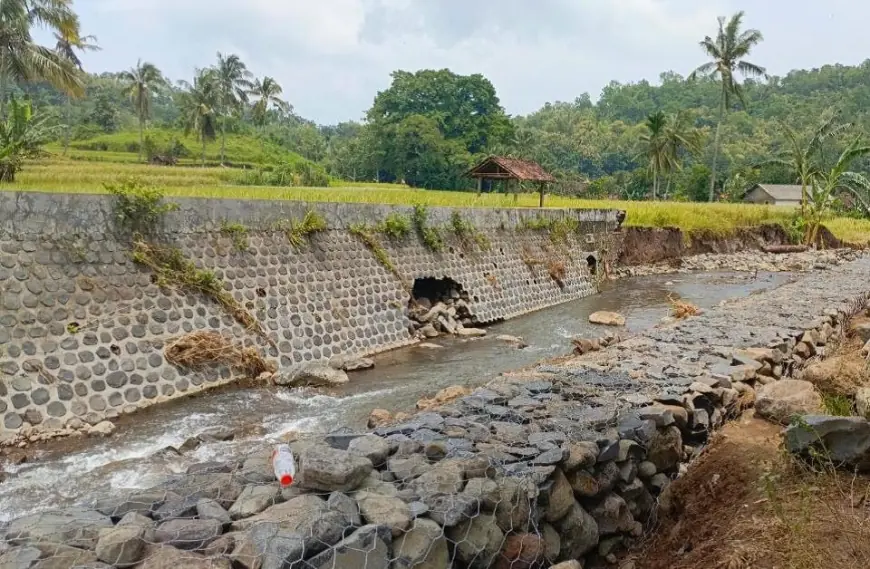 Pembangunan Kedaruratan Pasca Banjir Bandang di Wonoboyo Bondowoso Sudah Rampung 100 Persen