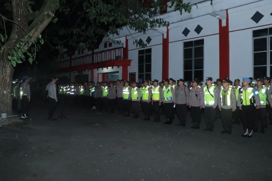 Pertandingan Persik Kediri Vs PSM Makassar di Stadion Soepriadi Kota Blitar, 373 Personil Disiagakan