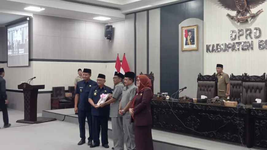 Rapat Paripurna, Pokir DPRD Kabupaten Blitar 2026 Diserahkan ke Pemkab Blitar