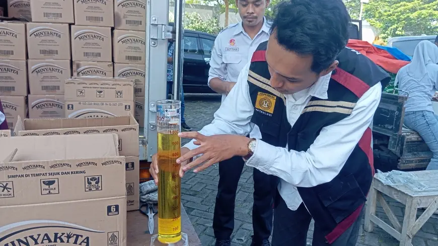 Satgas Pangan Blitar Belum Temukan Dugaan Kecurangan Takaran Minyakita